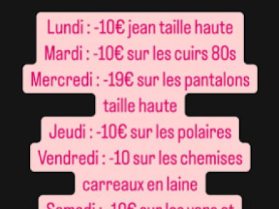 Des promos de folie dans votre friperie à Paris 11 